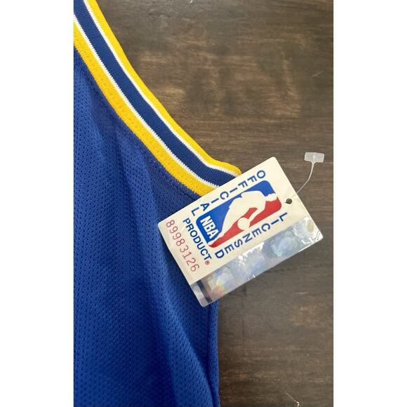 Vintage Champion Chris Webber #4 Golden State Warriors NBA Jersey size 48 NWT - Picture 4 of 5